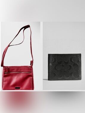Fiorelli Women’s Lila Red Crossbody Handbag Adjustable Straps NWT + free Wallet